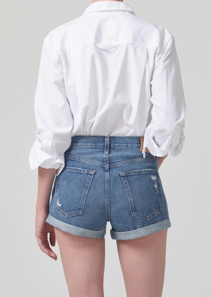 Kayla Shrunken Shirt - White