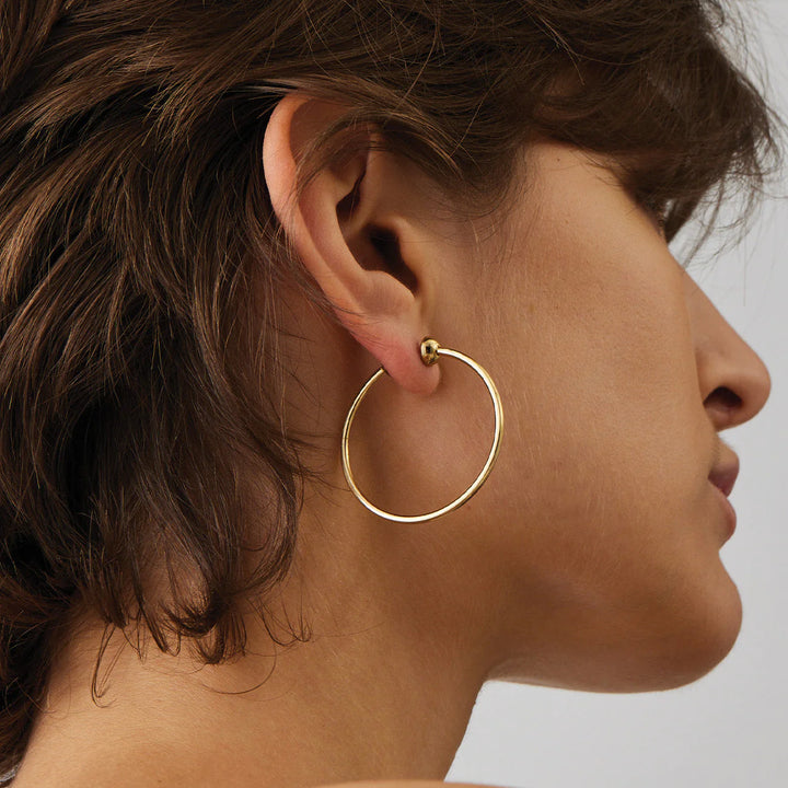 Icon Hoop Small - Gold