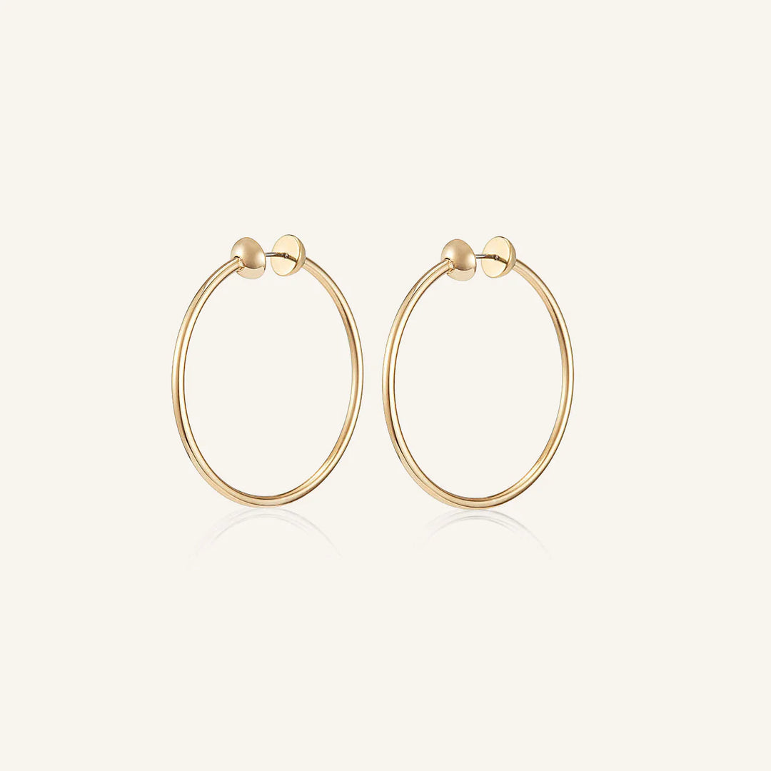 Icon Hoop Small - Gold