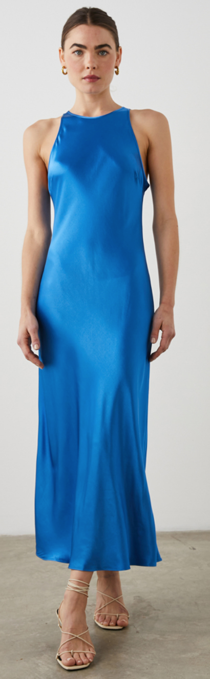 Solene Dress- Cobalt
